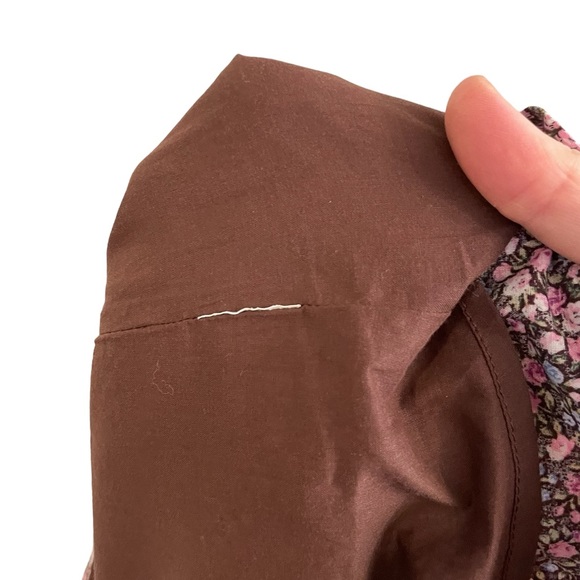 TUCKERNUCK Hyacinth House Ruffle Collar Ditsy Floral Sadie Mini Dress - Picture 13 of 16